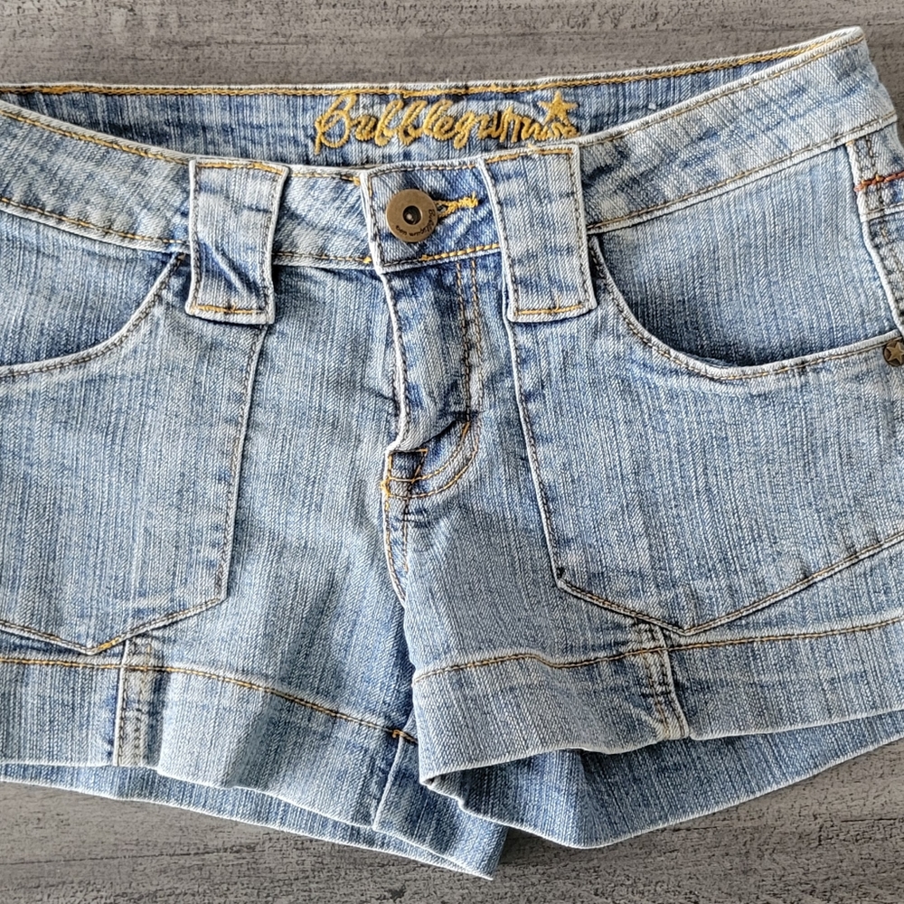 Bubble Gum Denim Shorts